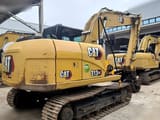2023 Caterpillar 313GC crawler excavator, rear three-quarter view