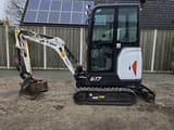 2020 Bobcat E17 mini excavator, side view