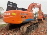 2016 Hitachi Zaxis 200 crawler excavator, rear three-quarter view
