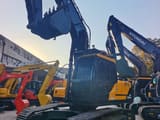 2025 Hyundai HX220HD crawler excavator, front three-quarter view