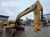 2020 Caterpillar 320-07D crawler excavator, side view