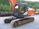 2017 Hitachi Zaxis 210LC crawler excavator side view
