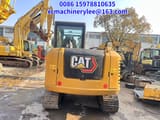2023 Caterpillar 305.5E2 mini excavator rear view