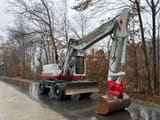 2014 Takeuchi TB 1160 W wheel excavator, side view