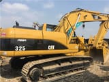 2015 Caterpillar 325 crawler excavator side view