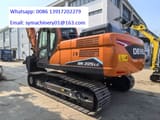 2026 Doosan DX225LC crawler excavator, rear three-quarter view