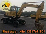 2023 Hyundai R60W-7 mini excavator, side view
