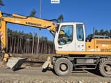 2007 Liebherr A900C wheel excavator, side profile view