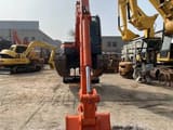 2020 Hitachi ZX55UR crawler excavator, front view of boom and bucket