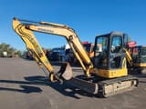 2010 Komatsu PC50MR-2 mini excavator, side view