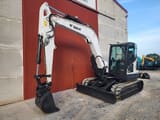2020 Bobcat E85 mini excavator, side view