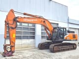 2021 Hitachi ZX350LCN-7 crawler excavator, side profile view