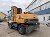 2009 Liebherr A316 LITRONIC material handler, rear three-quarter view