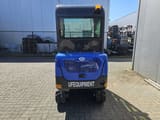 2025 UF Equipment NM25 mini excavator, front three-quarter view
