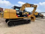 2020 Caterpillar 312D2 crawler excavator, side profile view