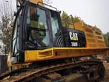 Caterpillar 390F L crawler excavator, side view