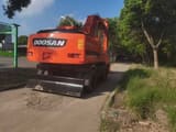 2021 Doosan DH210W-9C wheel excavator rear view
