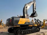 2023 Volvo EC290 crawler excavator, rear three-quarter view