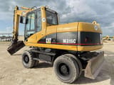 2006 Caterpillar M315C wheel excavator, side view