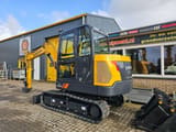 2026 LiuGong 906F mini excavator, rear three-quarter view