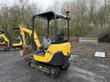 2019 Yanmar SV18 mini excavator rear three-quarter view