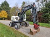 2013 Terex TW85 wheel excavator, side view