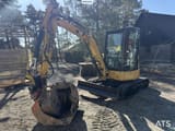 2015 Caterpillar 303.5E mini excavator, side view