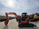 2024 Kubota U55-4 mini excavator, side view