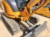 2023 Komatsu PC35 MR mini excavator, front-side view