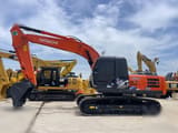 2020 Hitachi Zaxis 200 crawler excavator, side view