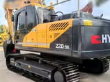 2023 Hyundai R220LC-9S crawler excavator, rear three-quarter view
