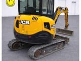 2013 JCB 8026CTS mini excavator, rear three-quarter view