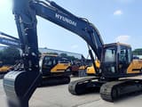 2026 Hyundai HX220HD crawler excavator, side view