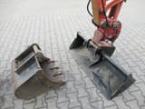 2015 Kubota KX101-3A3 mini excavator attachments view