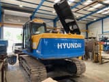 2011 Hyundai R180LC-9 crawler excavator rear view