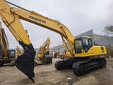 2017 Komatsu PC400-7 crawler excavator, side view
