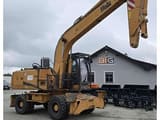 2008 CASE WX210 wheel excavator, side profile view