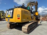 2018 Caterpillar 330F crawler excavator, rear three-quarter view