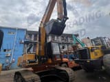 2020 Sany SY215C crawler excavator, front three-quarter view