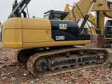 Caterpillar 329D crawler excavator, side view