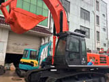 2023 Hitachi Zaxis 350 crawler excavator, side view