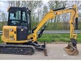 2022 Caterpillar 303.5 crawler excavator, side view