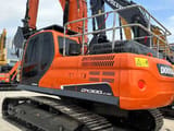 2020 Doosan DX300LC-9C crawler excavator, rear three-quarter view