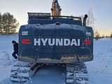 2019 Hyundai HX140LC crawler excavator rear view