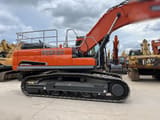 2023 Doosan DX340LCA crawler excavator, side profile view