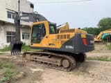 2022 Volvo EC210DLC crawler excavator, rear three-quarter view
