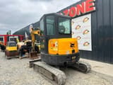 2016 Bobcat E35 mini excavator, rear three-quarter view