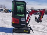 2025 Captok CK13S mini excavator, side view