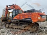 2020 Doosan DX520LC-9C crawler excavator, side profile view