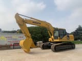 2022 Komatsu PC300-7 crawler excavator, side profile view
